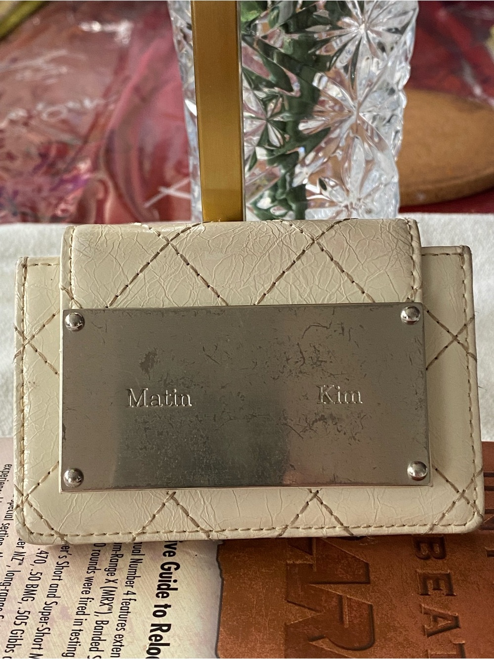 Matin Kim Quilting Accordion Wallet